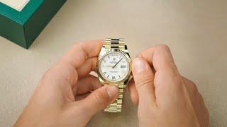 How to set your Rolex Day-Date 40