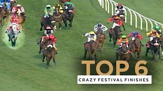 THE CRAZIEST CHELTENHAM FESTIVAL FINISHES!