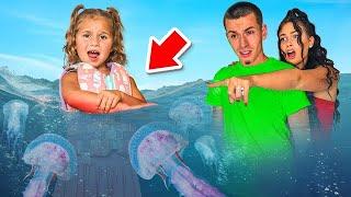 LANI GOT STUNG BY A JELLYFISH!