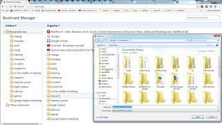 how to export bookmarks in google chrome