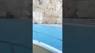 Visiting the famous wracked ship beach in Zakinthos, Greece. #travel #greece #zakynthos