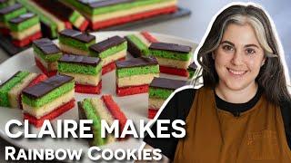 Make Perfect Rainbow Cookies with Claire Saffitz | Dessert Person