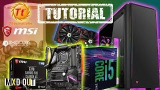 Thermaltake Versa C23 RGB Case 8600K Кофейное озеро Build / Tutorial