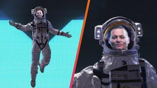 VMAs: Johnny Depp Makes SURPRISE Appearance as Moon Person!