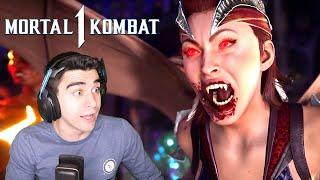 MEGAN FOX IS NITARA? | Mortal Kombat 1 - Nitara Reveal Trailer (Reaction)