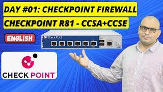 Checkpoint Firewall | Day 1: Checkpoint R81 Next-Generation Firewall Training | CCSA+CCSE