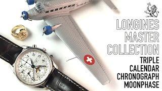 A Review Of The Longines Master Collection Triple Date Chronograph Moonphase Luxury Automatic Watch