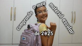 COMPREI O MEU MATERIAL ESCOLAR DE 2025 DO 6° ANO! - Canal Da Lolaa