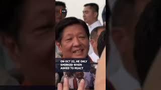 ‘I’d rather not’: Again, Marcos skips comment on VP Duterte’s tirades