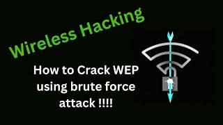 Wireless Hacking 4- WEP Cracking