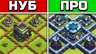 ТОП 10 ГЛАВНЫХ ОШИБОК НУБОВ в CLASH OF CLANS №1