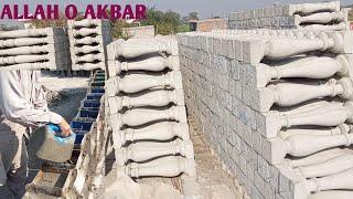 How To make Cemented Pillar|Balcony Fence Design|Making Concrete Railing|#onlyskill