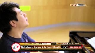 25.07.2013 Nico Rosberg këndon himnin e Bayern me zë dhe zhurëm te formulës