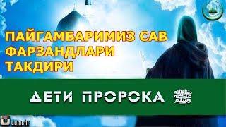 Пайгамбаримиз (сав) ФАРЗАНДЛАРИ такдири хикоялар туркумидан