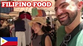 AMERICAN & JAPANESE Try Filipino Street Food In Manila!  