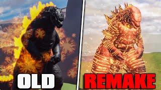 THERMO GODZILLA OLD vs REMAKE ! - Project Kaiju 4.0