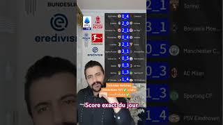 Score exact du jour #football #futbol #feet #realmadrid #viralvideo #code #halamadrid #coupon #reels