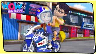 Vir the robot boy | Nursery Rhymes for Kids | Vehicle Song | Wow Kidz Rhymes
