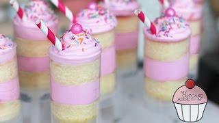 Strawberry Milkshake PushPops w/ FANTASTIC New Frosting Recipe! | My Cupcake Addiction