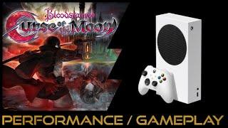 Xbox Series S | Bloodstained Curse of the Moon | Performance / Gameplay