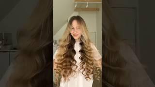 What do you think? Yes or No? #easycurls #hairstyle #hairtok #curlyhairhacks #easyhair #hairtutorial