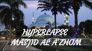 HYPERLAPSE DI MASJID AL A'ZHOM (puspem tangerang kota)