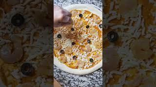 پیتزا میگو #shrots  #youtubeshorts #pizza #Recipe)