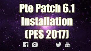 Pte Patch 6.1 Update installation (PES2017)