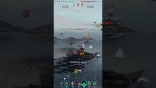 Gun build Bismarck vs OHIO #worldofwarships