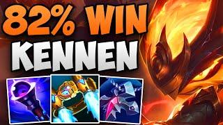 82% WIN RATE KENNEN IN CHALLENGER! | CHALLENGER KENNEN TOP GAMEPLAY | S13