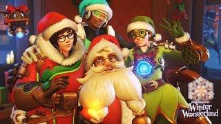 All Overwatch Winter Wonderland Skins and Items!