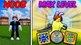 Blox Fruits Noob To Max Level The EASY WAY | Roblox Blox Fruits