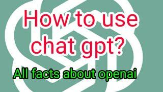 How to use chat gpt?  / explained in Malayalam