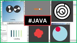 Java Project Tutorial - How To Create Loading Animation Forms In Java NetBeans With Code - [Part 3]