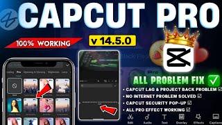 CapCut Pro New Update | Capcut No Internet Problem Solved 