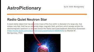 Radio Quiet Neutron Star (RQNS)