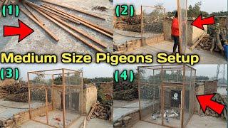 Make A Medium Size Wooden Pigeons Setup Full Process Step By Step | लकड़ी का सुंदर कबूतर घर