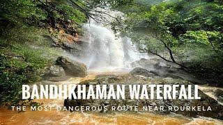 Bandhkhaman water fall the most dangerous Route from Rourkela | Independence Day Ride | Dominar 400|