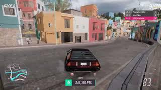 WORLD RECORD RWD Forza Horizon 5 Open Drifting - 784.3k Plaza Circuit - DeLorean DMC-12