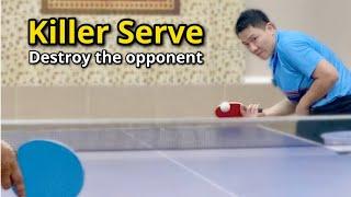 How to make Killer Serve destroy the opponent