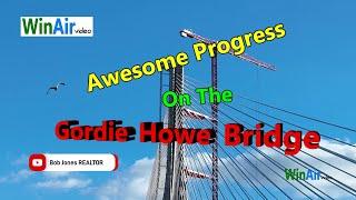 November 2024 Gordie Howe Bridge Construction PROGRESS!