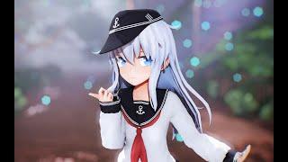 【Kan Colle MMD／4K／60FPS】Hibiki【Darling Dance】