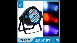 Big Dipper LP001 Stage Lights 54 LED 3w RGBW LED Par Lights