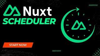 nuxt-scheduler | a server side scheduling module for Nuxt 3