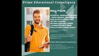 Prime Educational Consultancy (MBA & PGDM)
