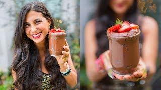 Avocado Chocolate Mousse! Fun Raw Vegan Dessert!