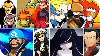 Evolution of Final Antagonist Battles in Pokémon Games (1996 - 2018)