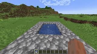 Как в Minecraft сделать бесконечный источник воды