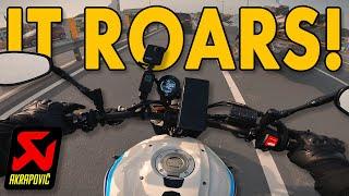 PURE SOUND YAMAHA XSR700 + AKRAPOVIC CARBON | BRUTALLY LOUD