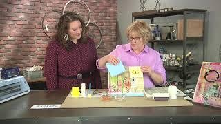 Create a cool canvas on Make It Artsy with Rebekah Meier (113-1)